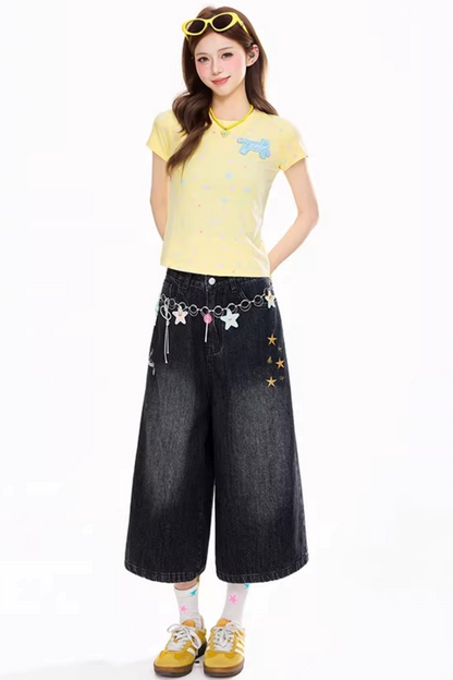 Top à imprimé étoiles Dopamine