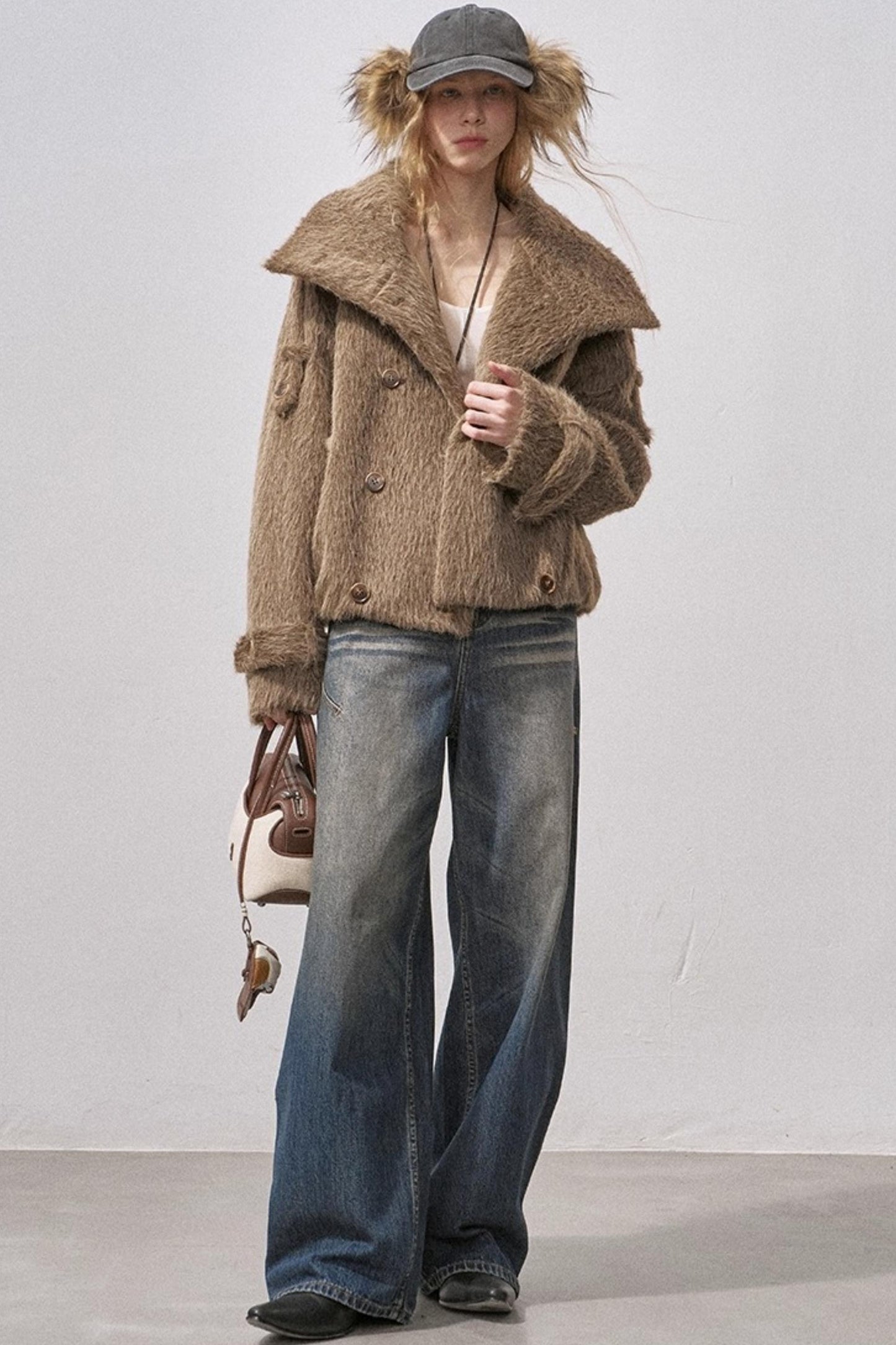 Seamless Whiskered Vintage Jeans