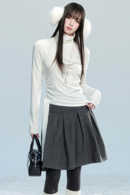 Winter Lace High Neck Top