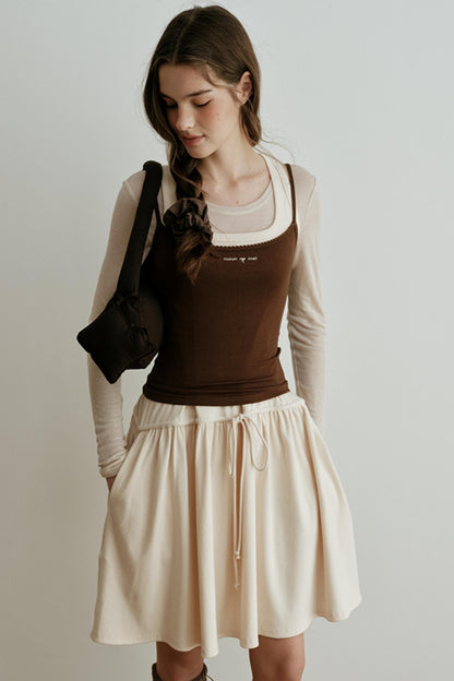 Mist Island Floral Knit Dress