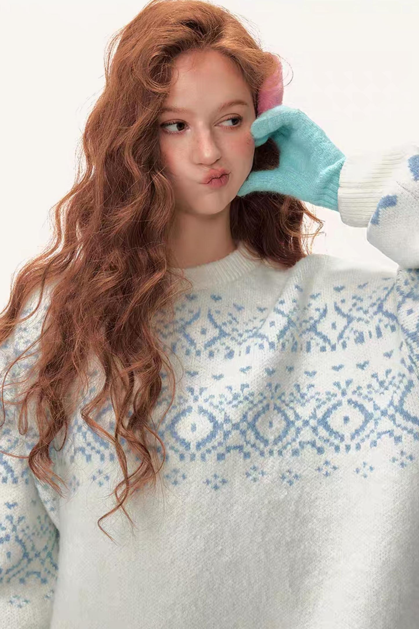 Lazy Wind Vintage Sweater Top