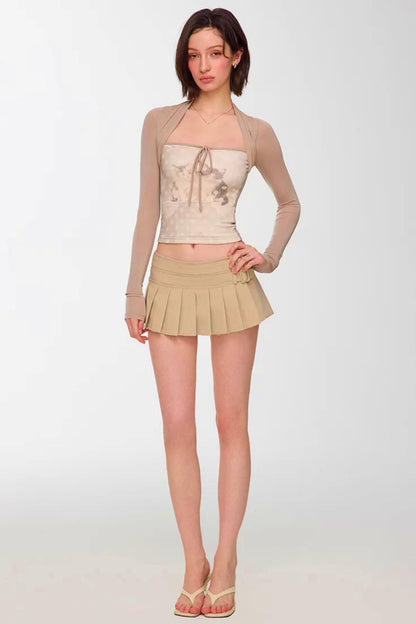 Patchwork Polka Dot Vest