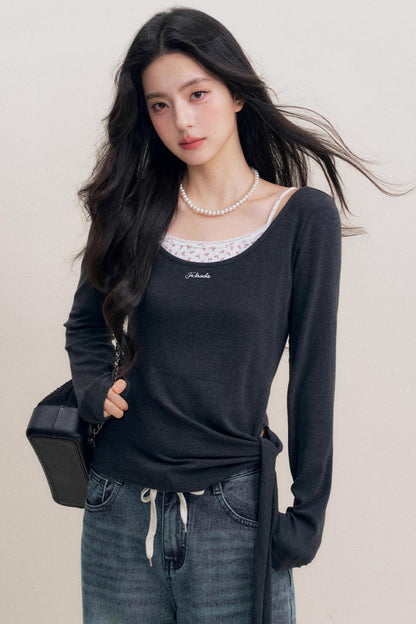 Lazy Lace Long Sleeve Base Layer Top Set