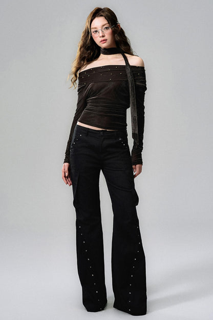 Midnight Micro Drill Pants