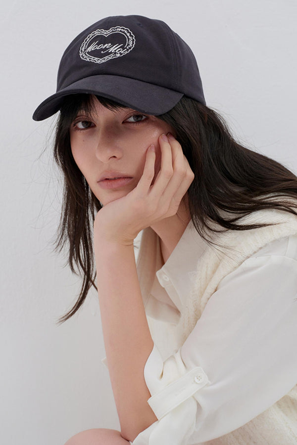 Fashionable Love Letter Embroidered Cap