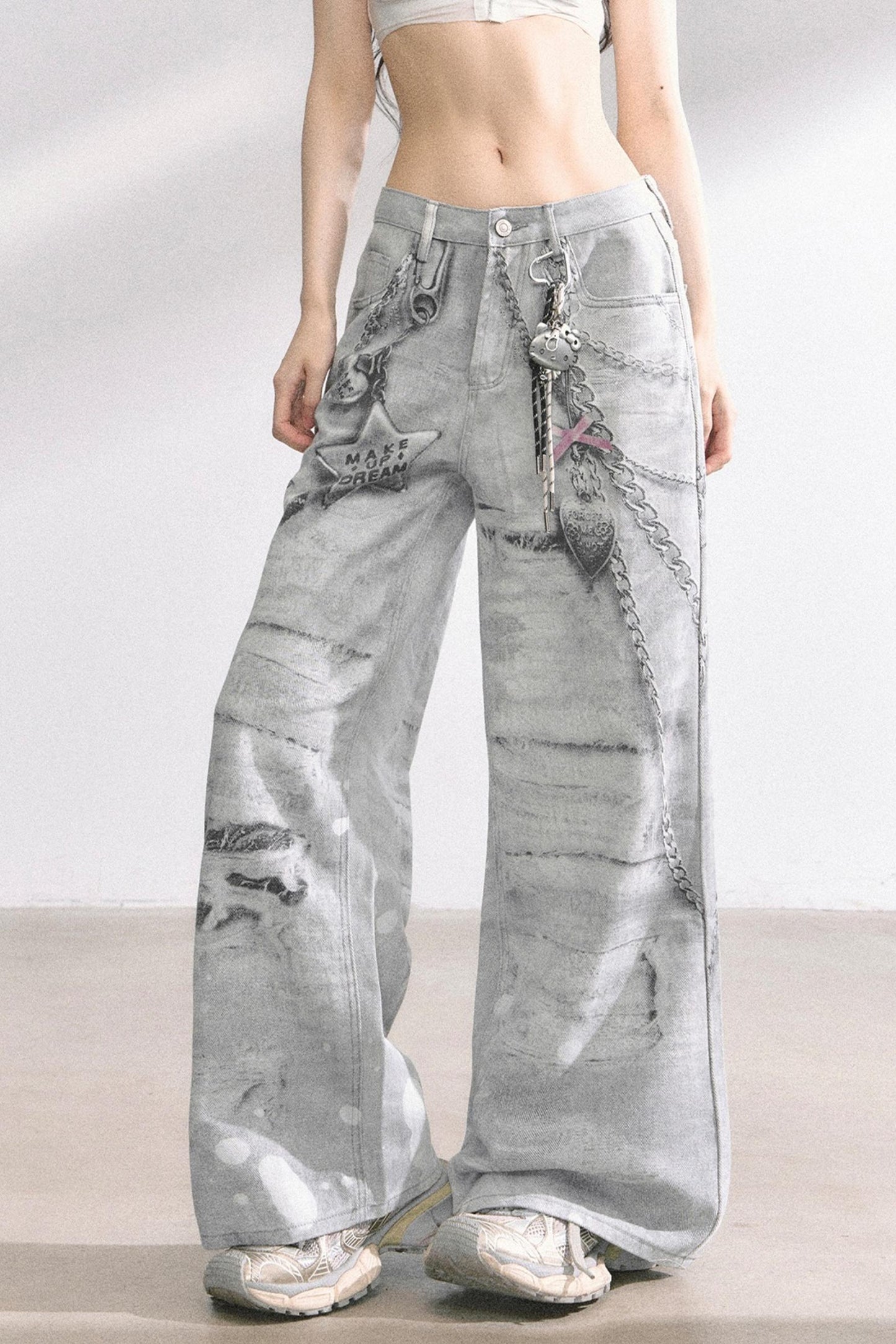 Gray Summer Jeans