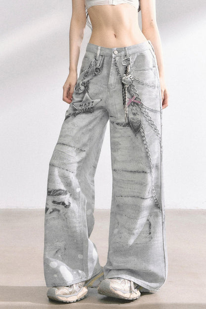 Gray Summer Jeans