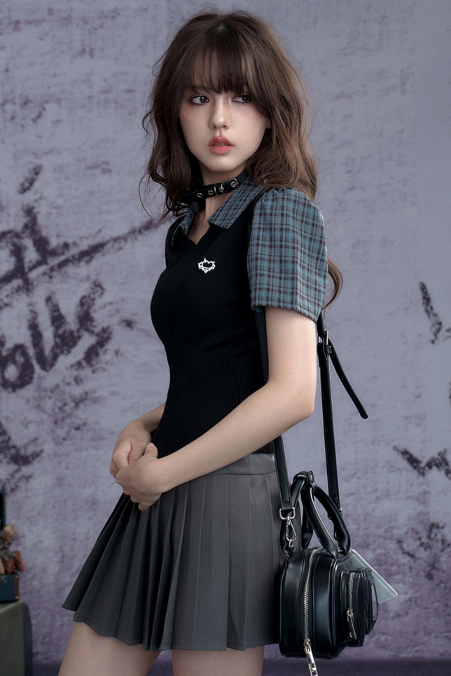 Layered Style Polo T-Shirt