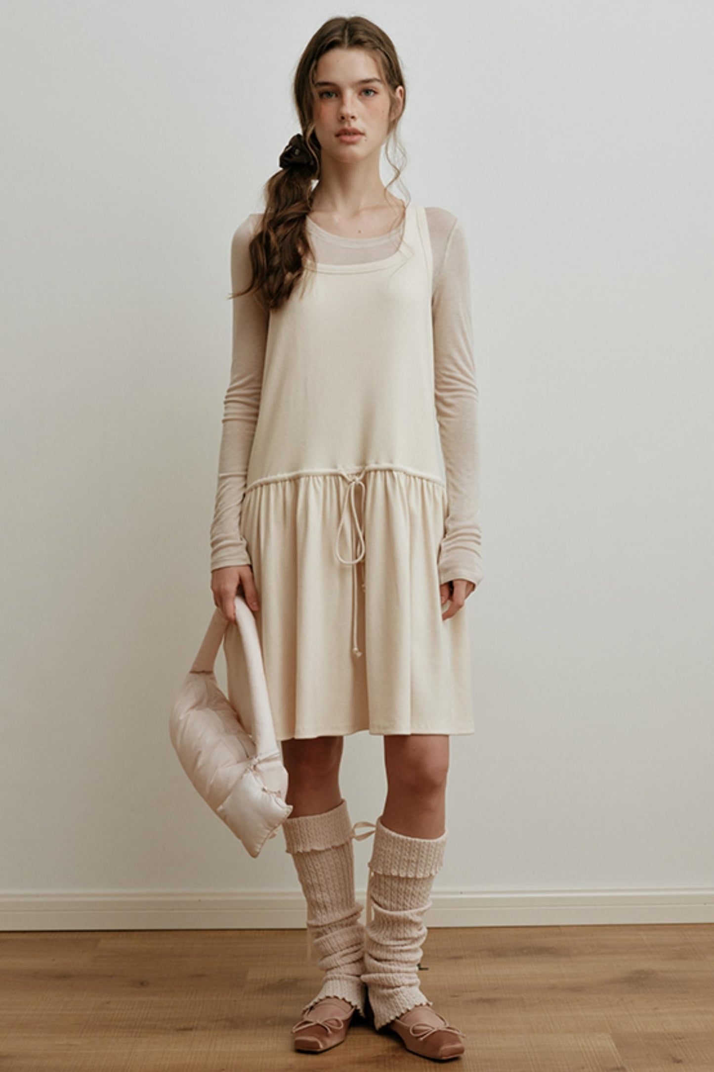 Soft Wool Blend Long-Sleeved Inner Top