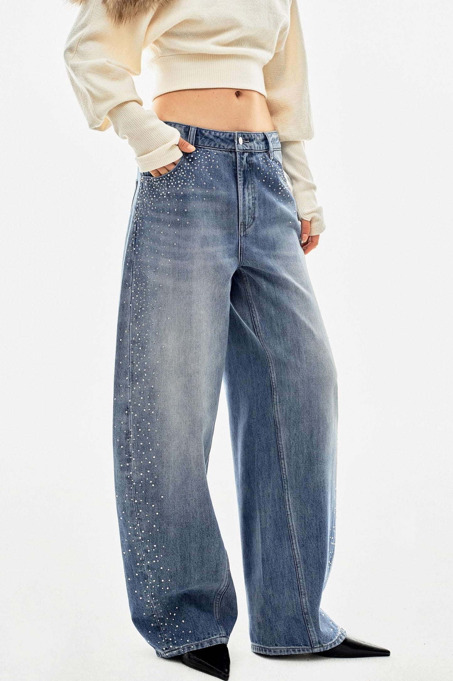 Sparkling Diamond Scimitar Pants