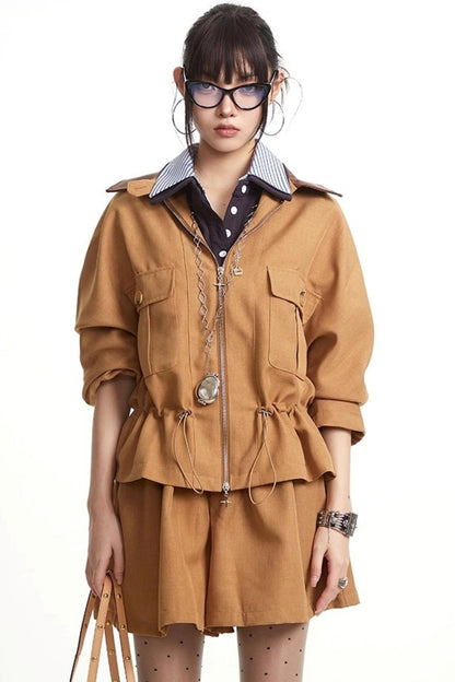 Autumn Style Trench Coat Set-Up