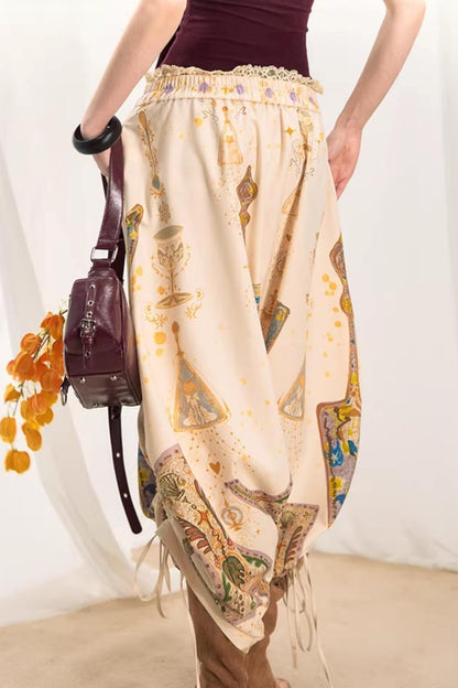 Exotic Lace Harem Pants