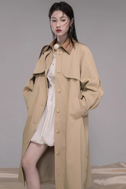 Nuansha Custom Wool Trench Coat