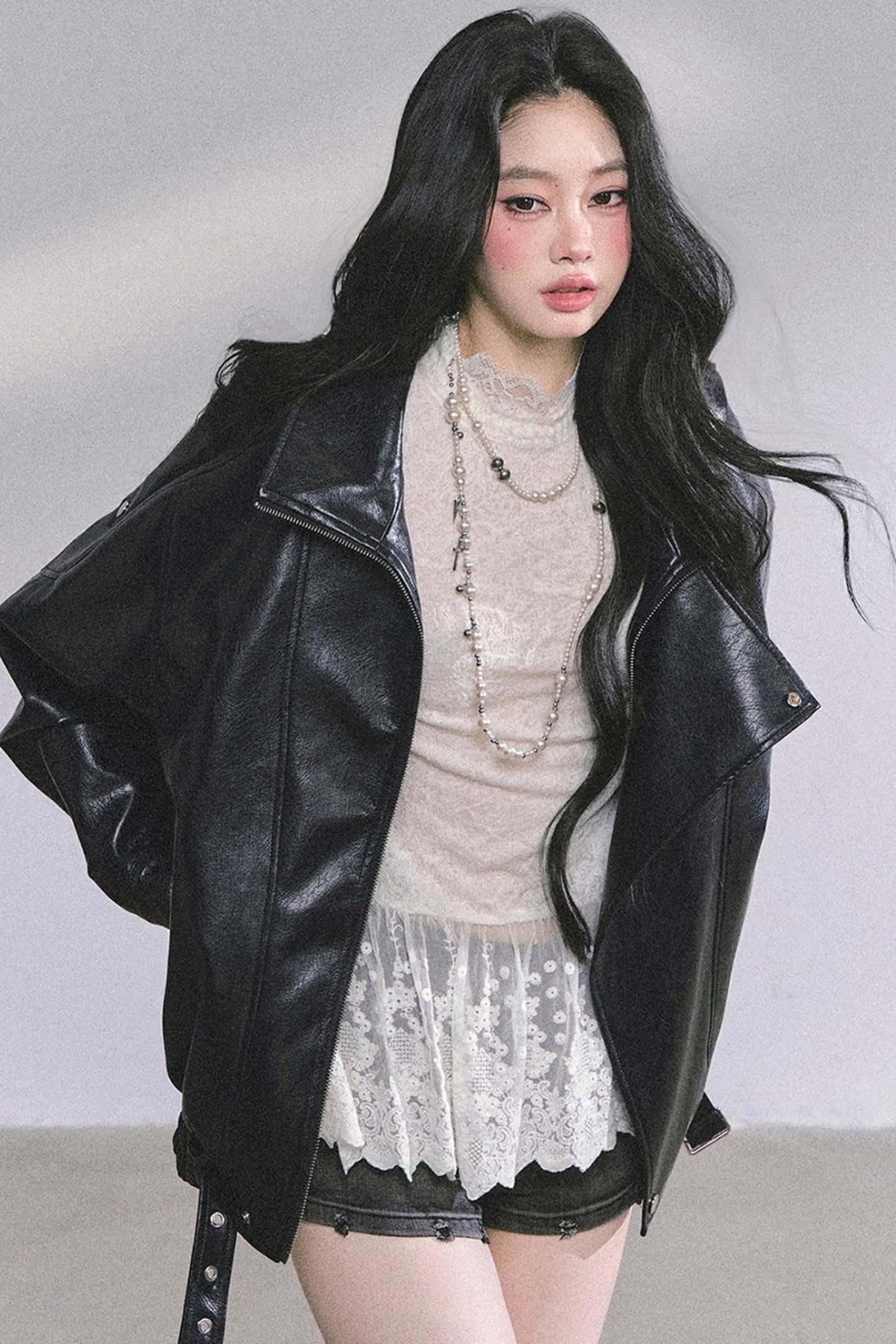 Pure Hollow Lace Top