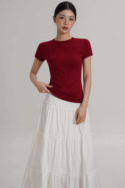 Elegant Wool Slim Sweater