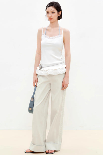 Summer Casual Cotton Drapes Pants