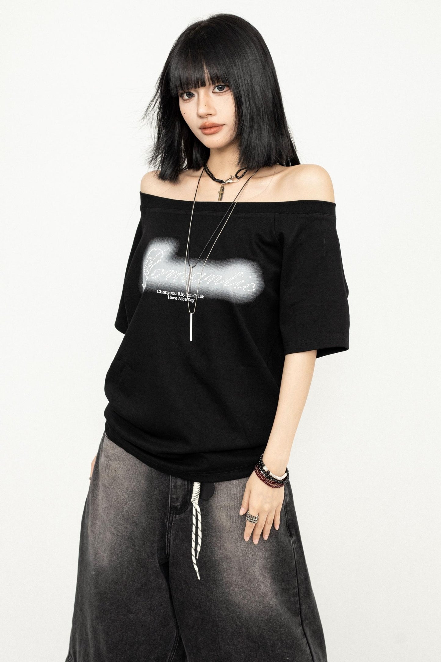 One-Shoulder T-Shirt