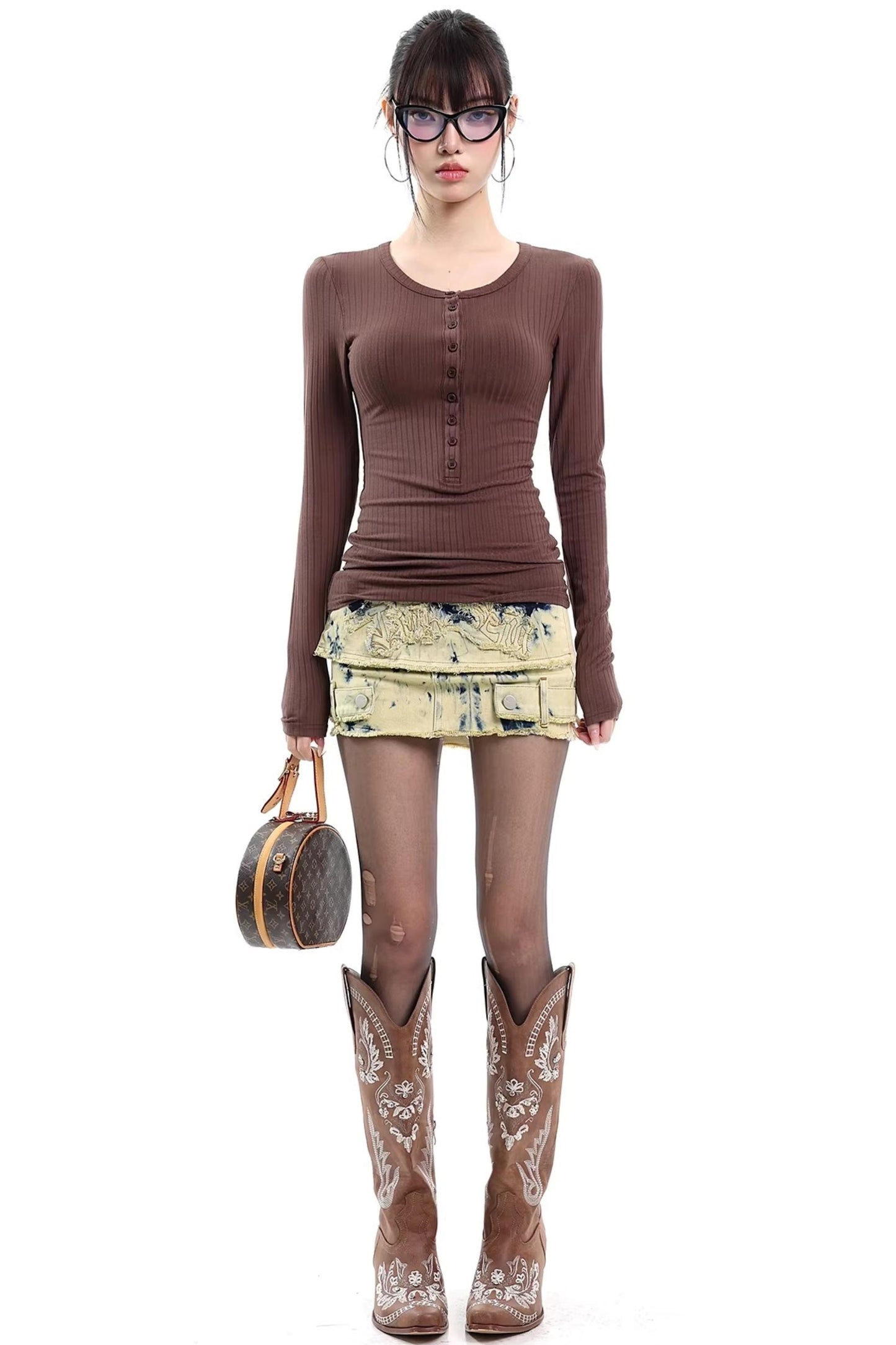 Spring Slim-Fit Inner Layering Top