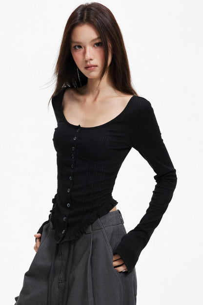 Hot Jacquard Knitted Sweater