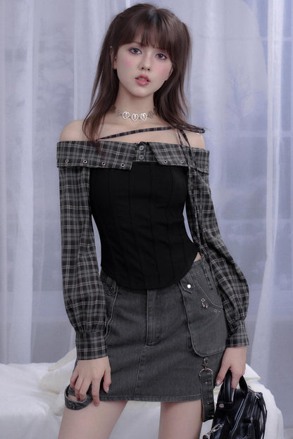 Rebellion One-Shoulder Shirt