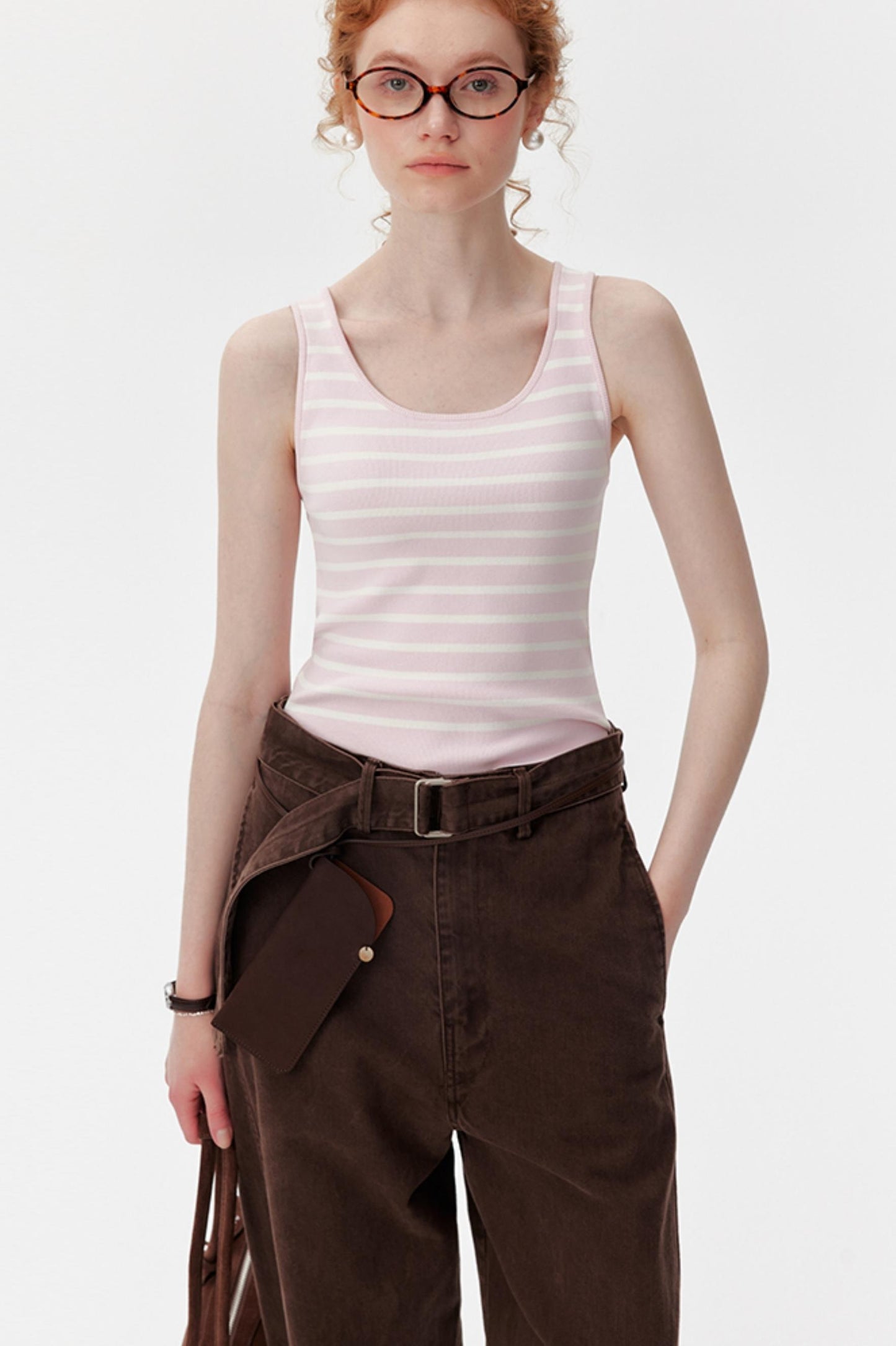 Dopamine Stripe Tank Top