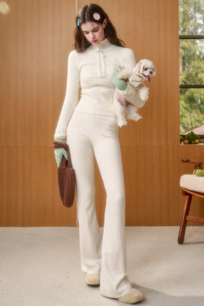 Milky Way Wool Slimming Sweater