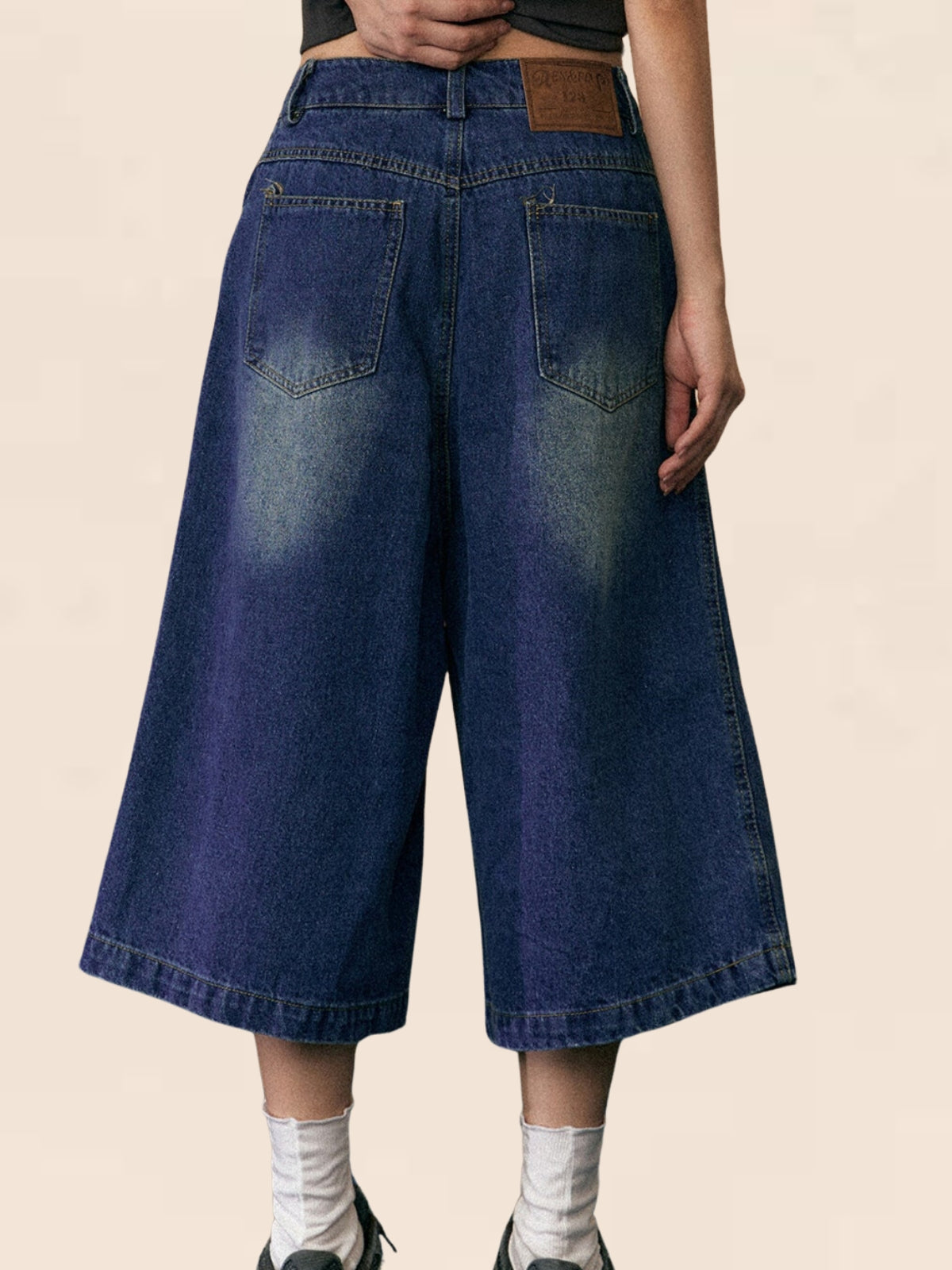 Denim Medium Pants