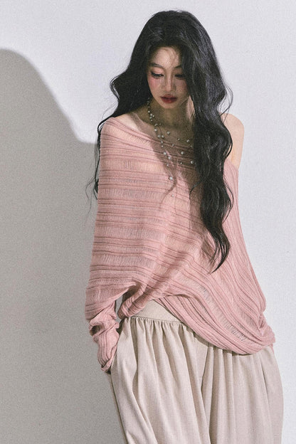 French Autumn Knit Top