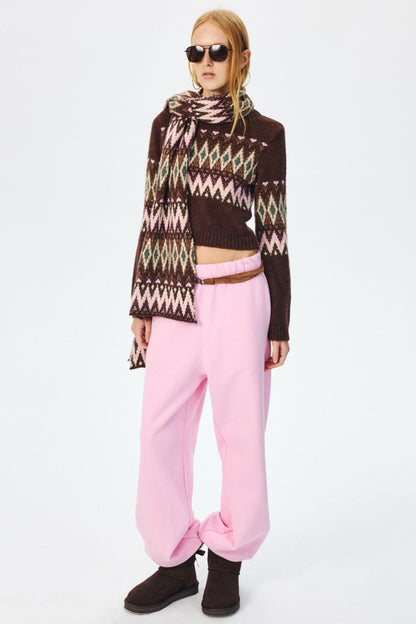 Elasticated Fleece Sweatpants