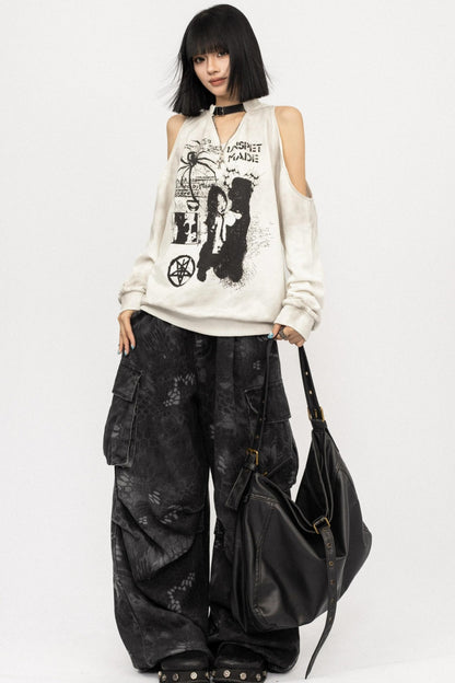 Autumn Spice Girl Shoulder Top