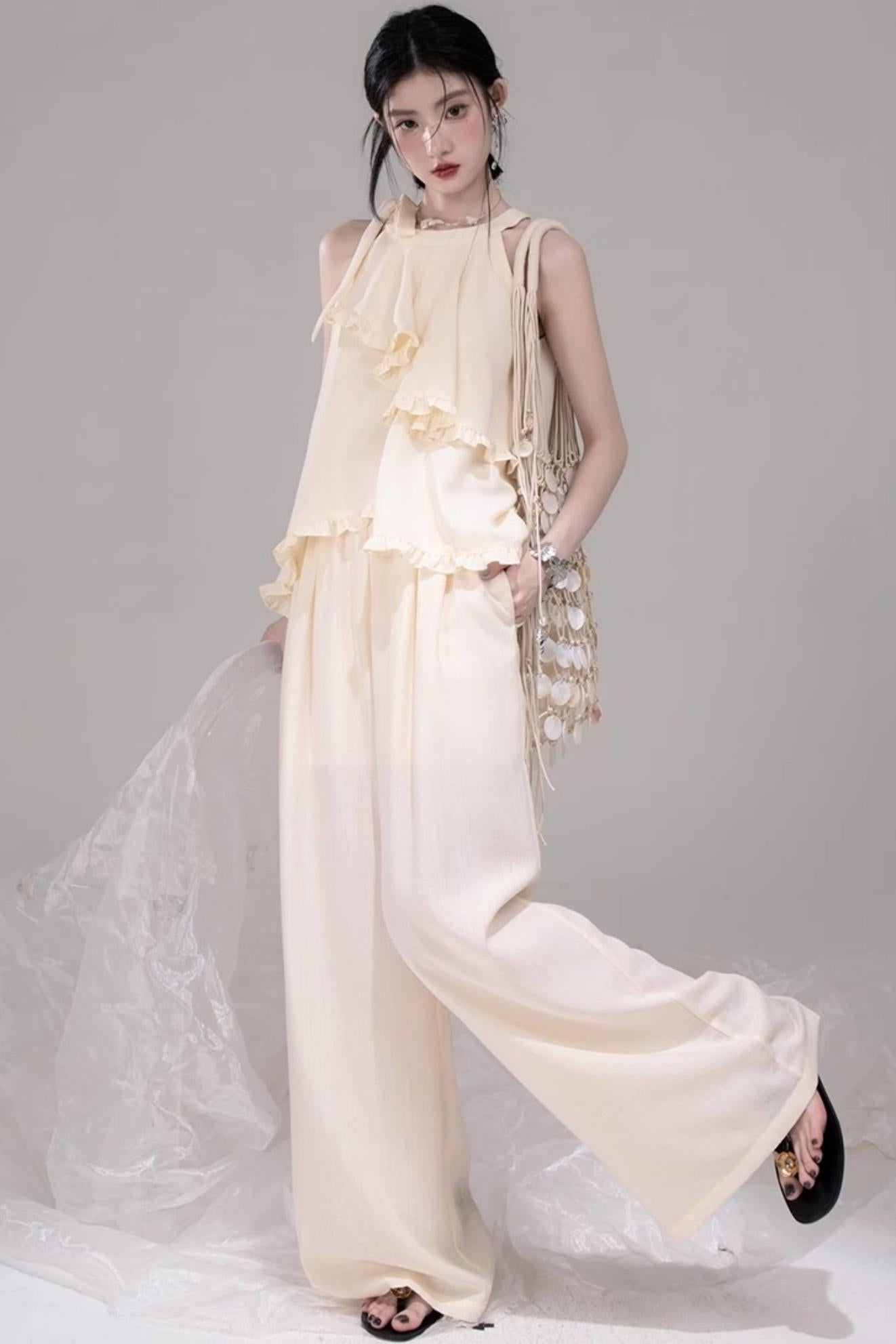 Chill Apricot Ruffle Set-Up