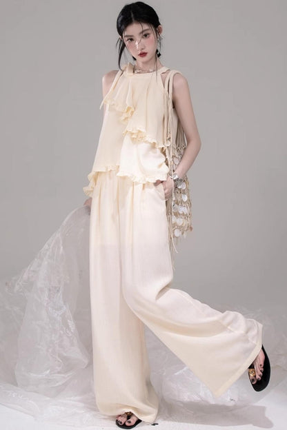 Chill Apricot Ruffle Set-Up