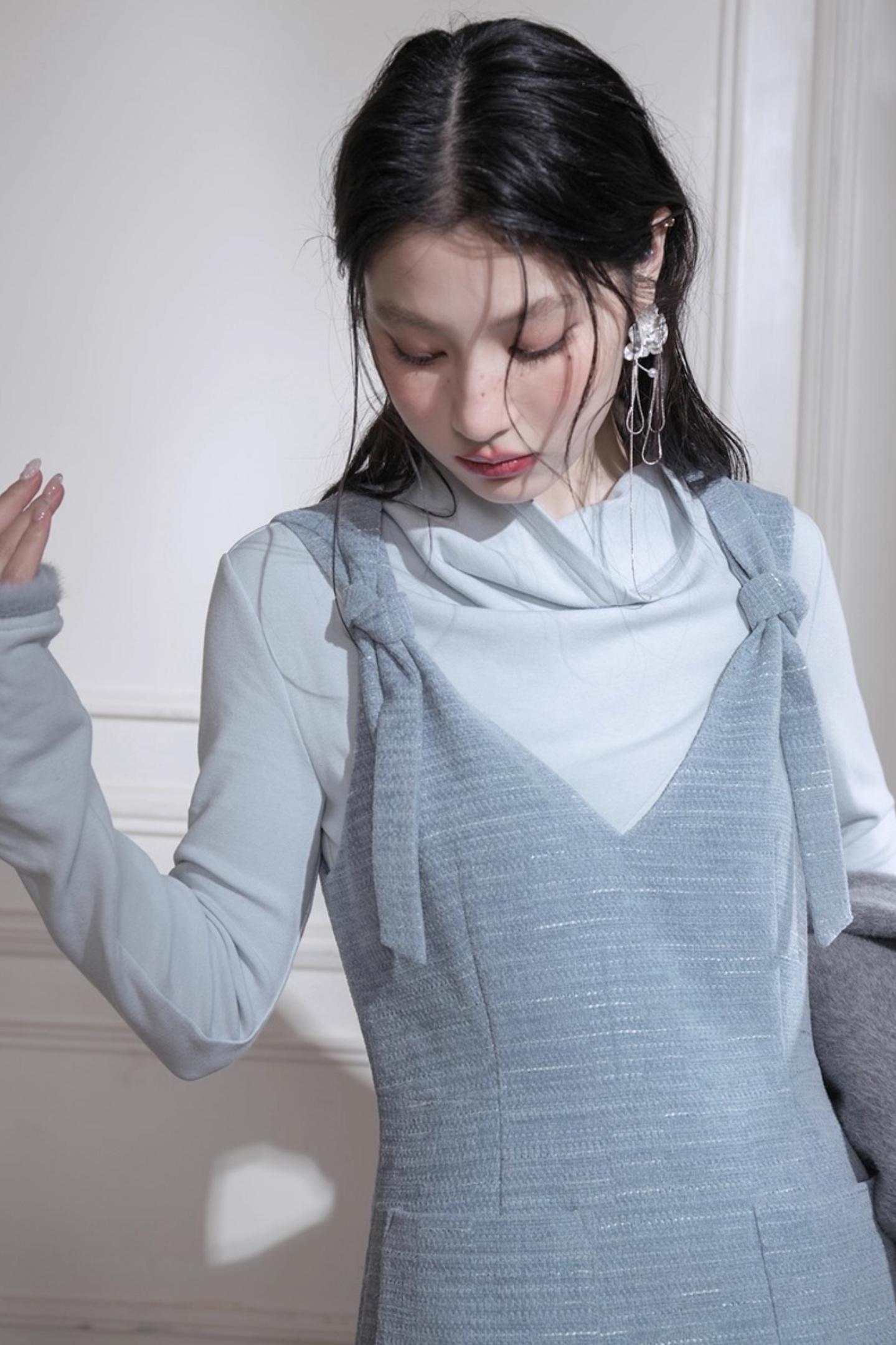 Layering Philosophy Chenille Tank Dress