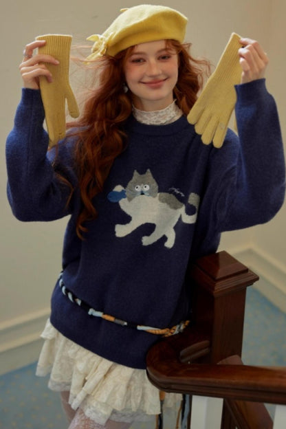 Winter Warm Knitted Gloves