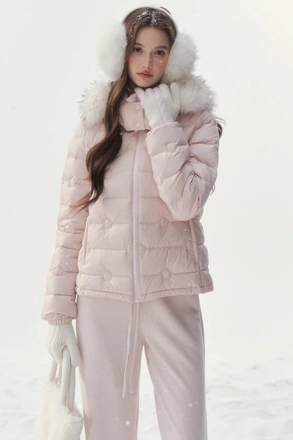 Embossed Sweet Dreams Quilted Jacket