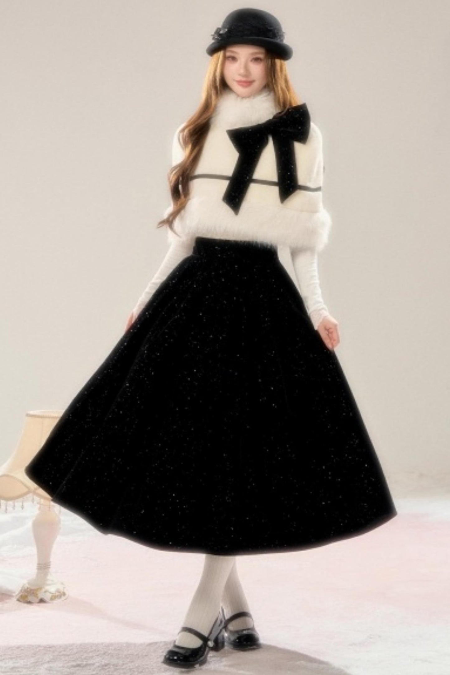 French Cloak Two-Piece Set-Up