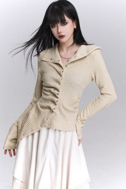 Ghostly Irregular Autumn Shirt