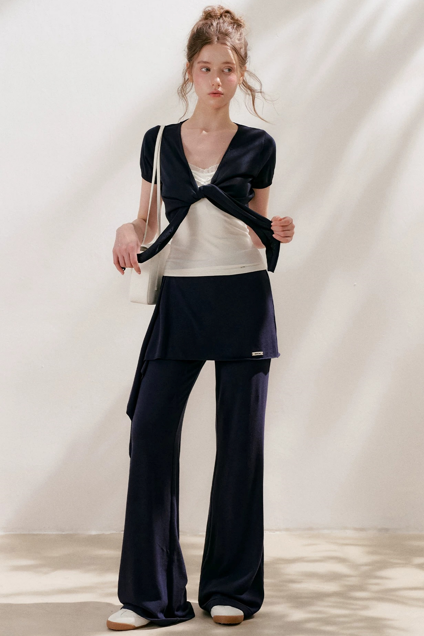 Sportique Wrap Flared Pants