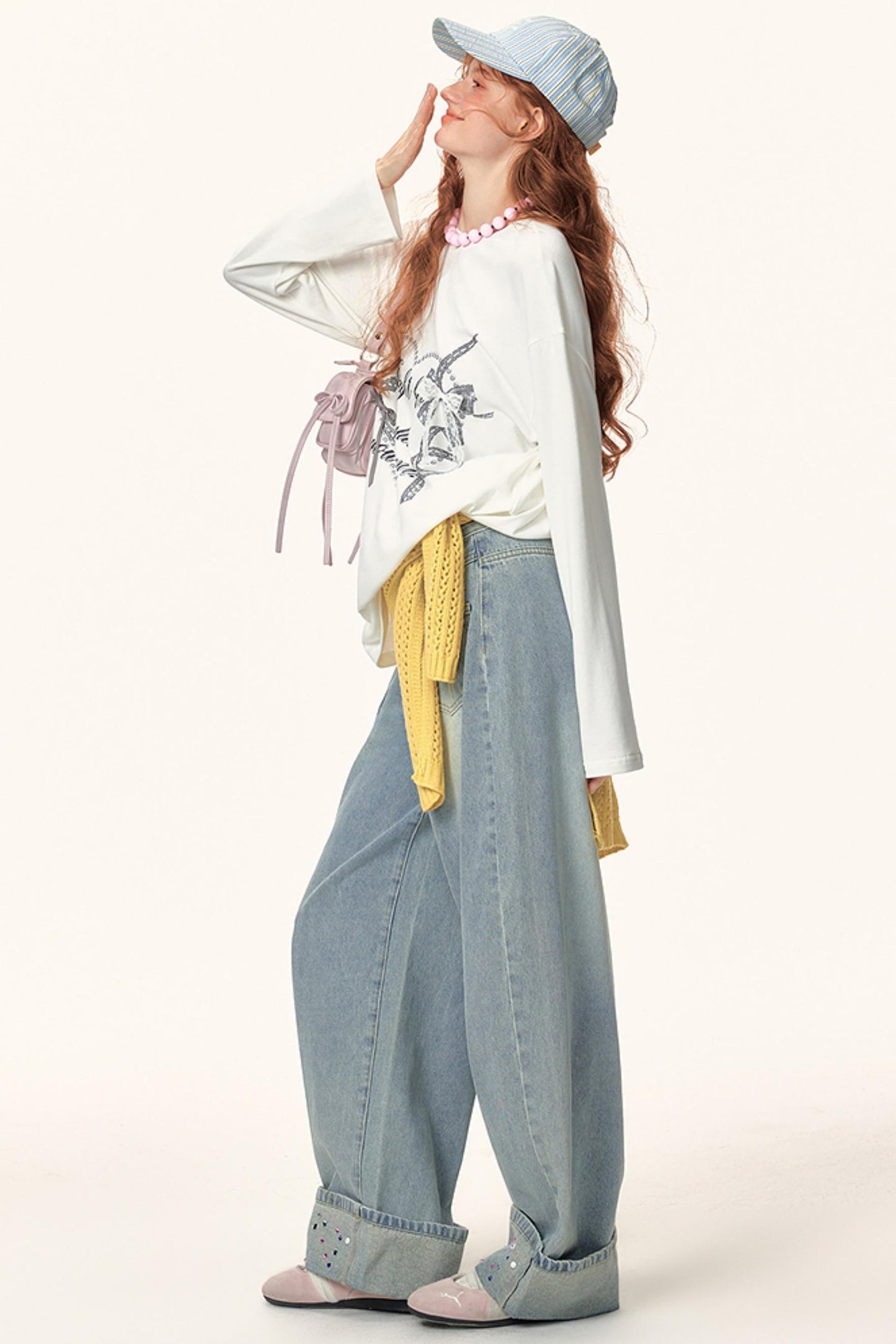 Color-Blocked Letter T-Shirt