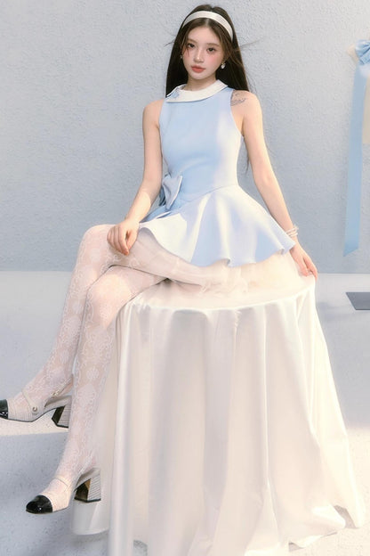 Fugitive Princess Mesh Panel Ballet Dress