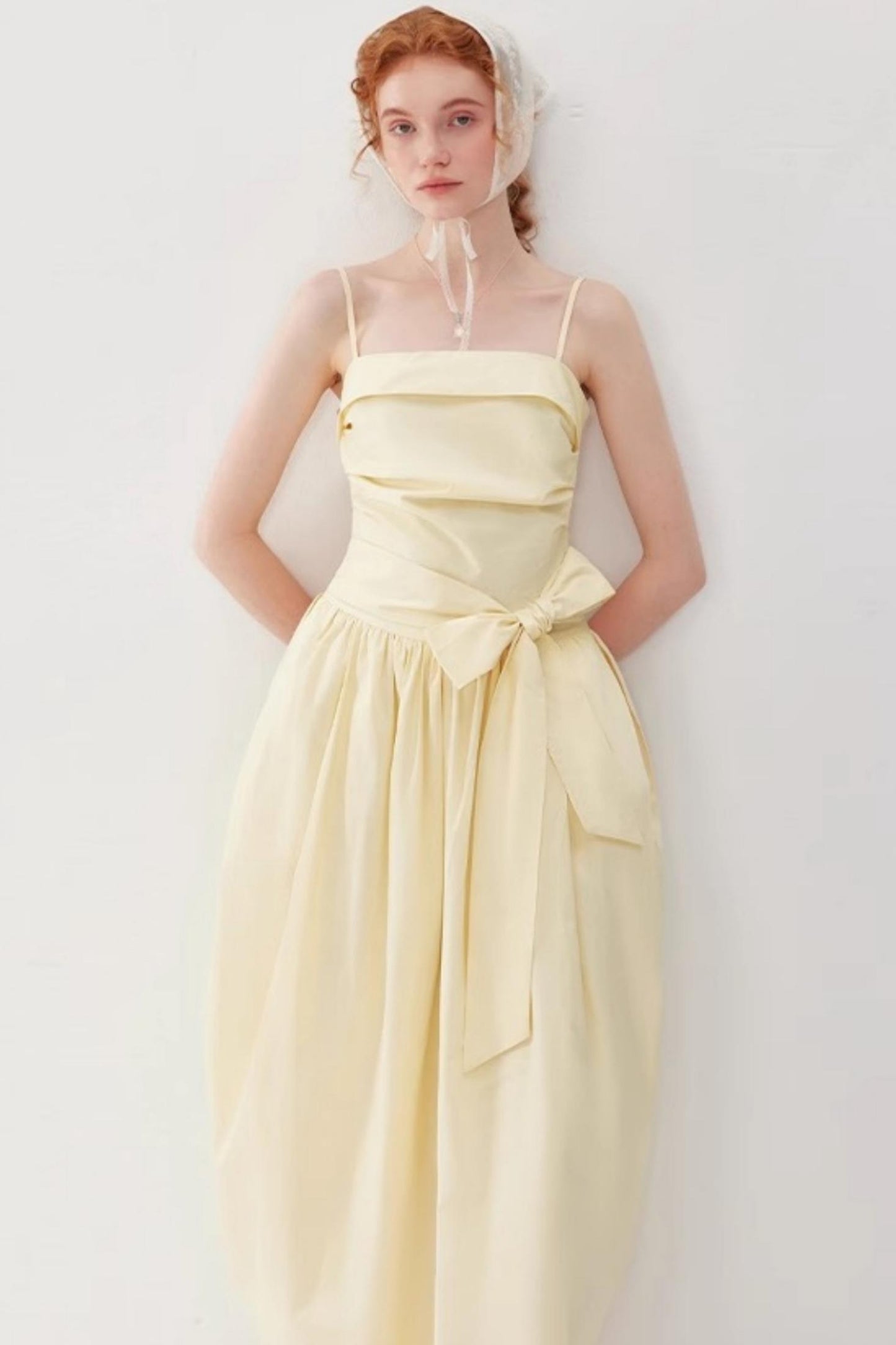 Tie-Waist Sheath Dress