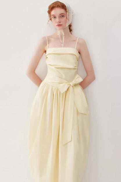 Tie-Waist Sheath Dress