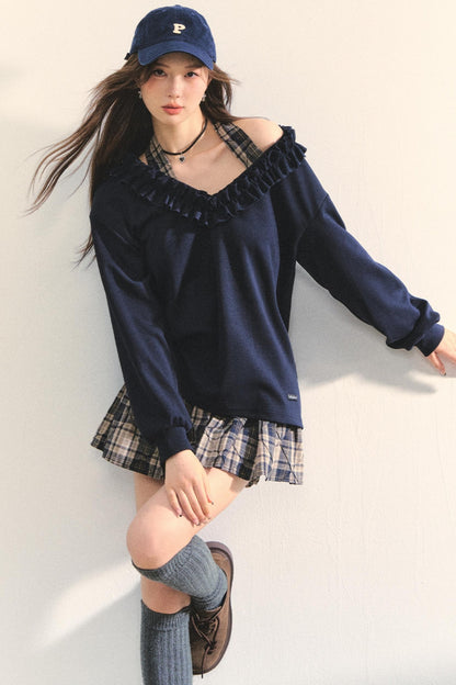 Plaid Two-Piece Set-Up