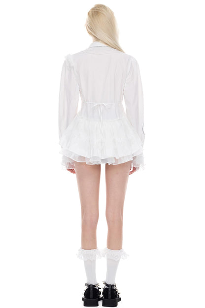Moonlit Lace Tutu Shirt
