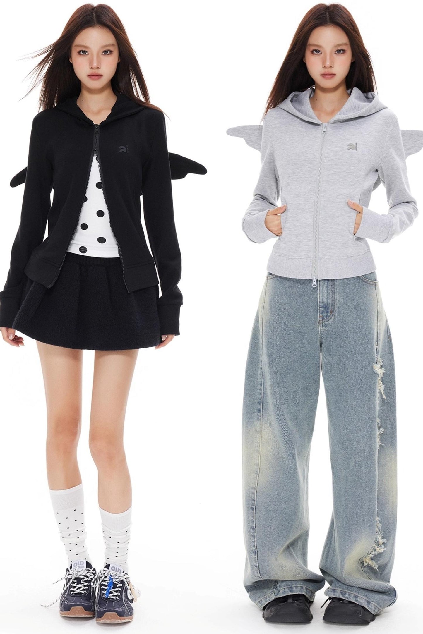 Autumn Hooded Wing Jacket