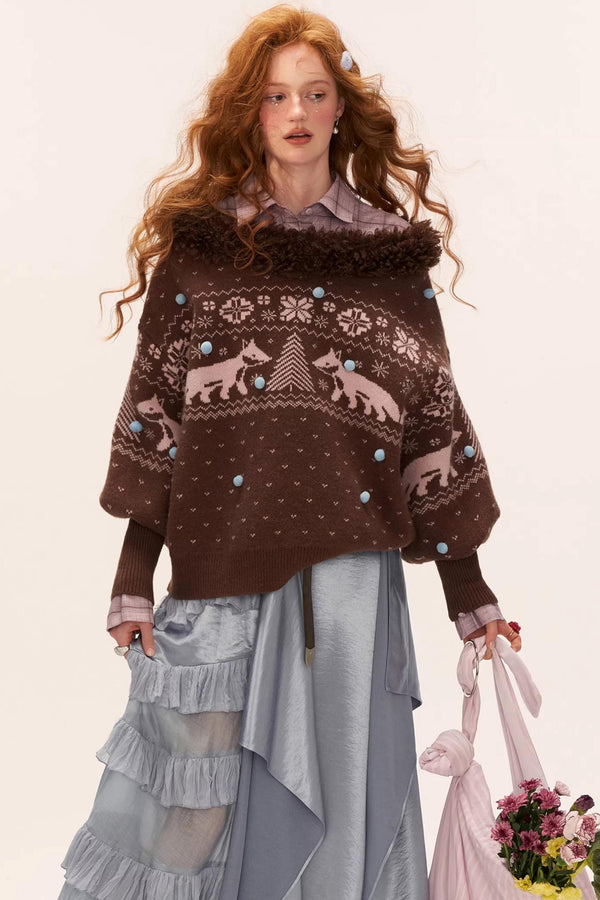 Fair Island V-Neck Sweater