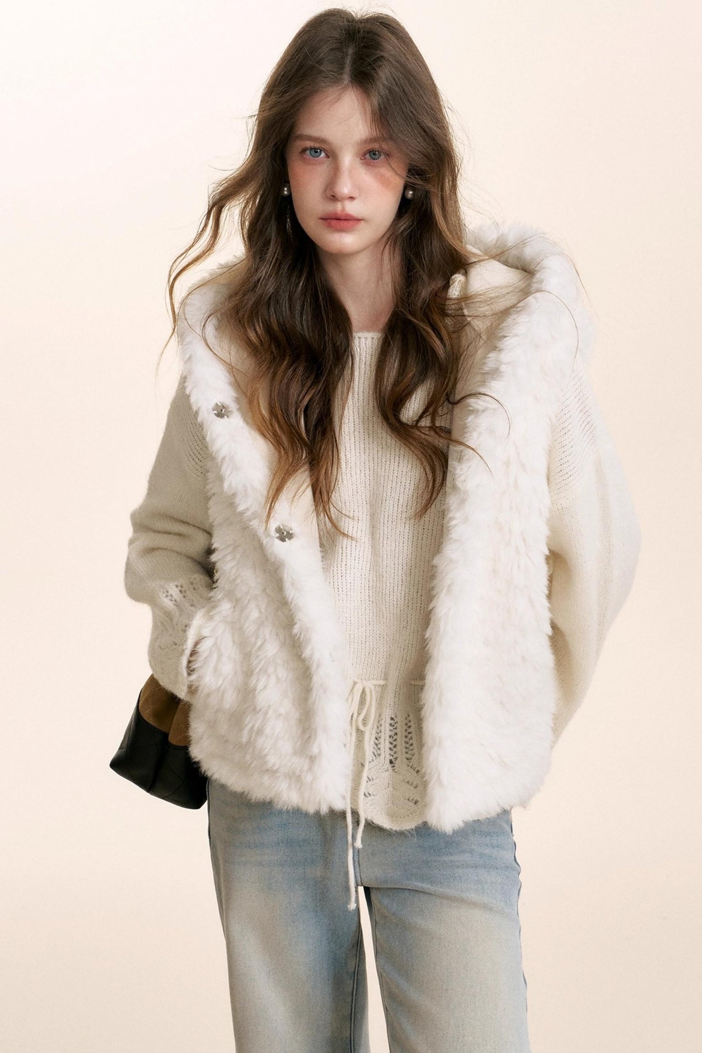 Romantic Lace Off-Shoulder Sweater