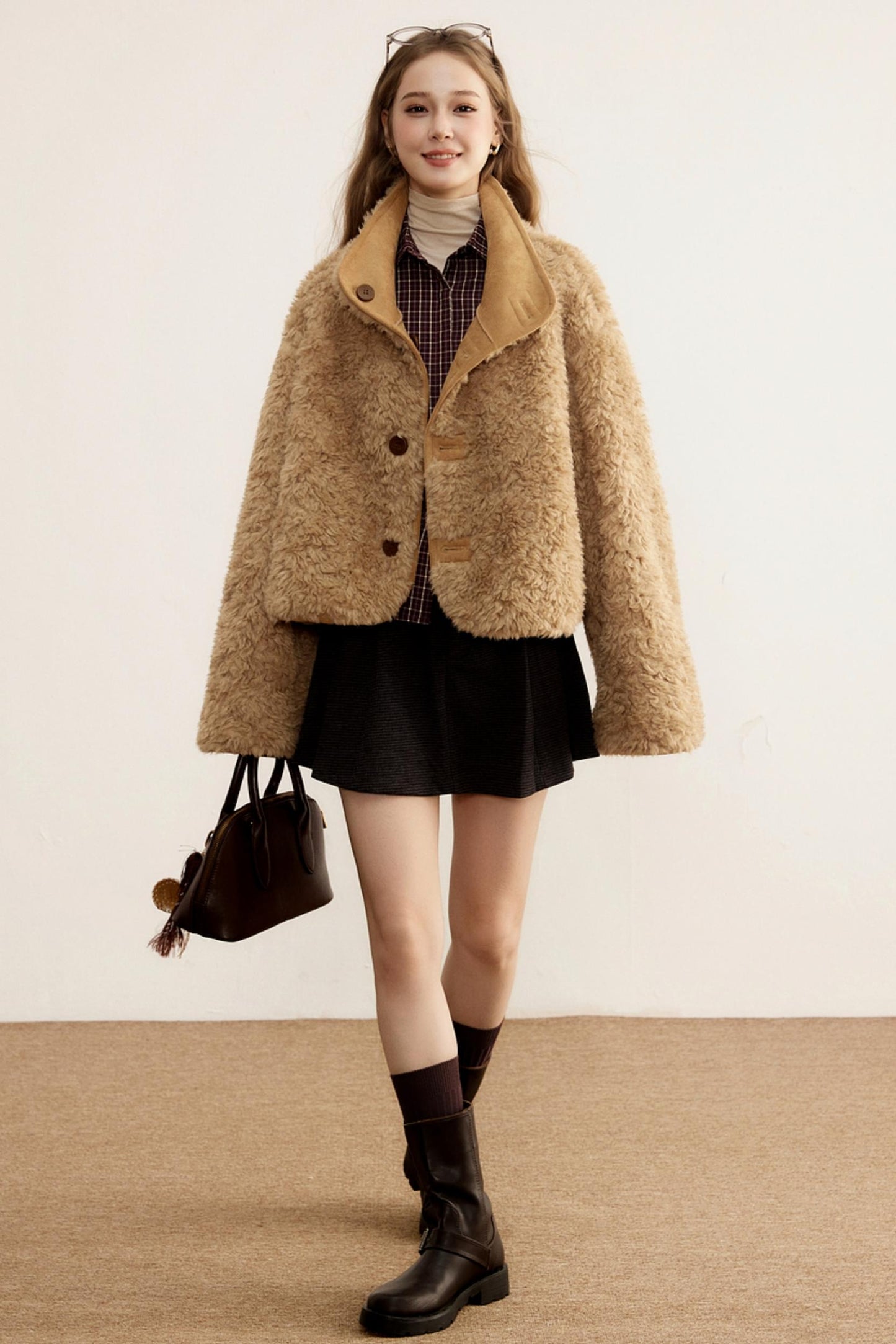 Winter Furry Reversible Jacket