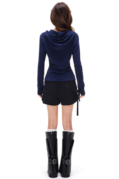 Lyocell Tencel Hooded Top