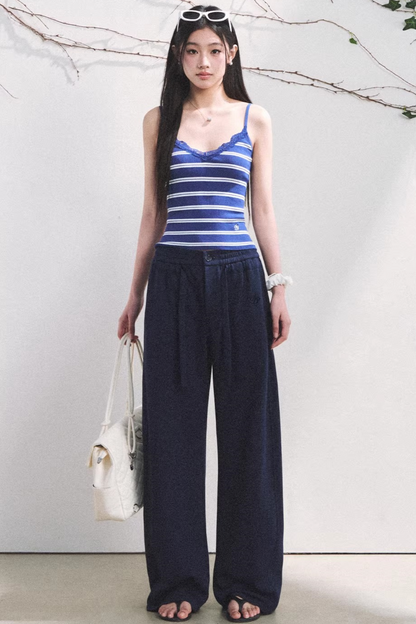 Dream Flower Striped Camisole